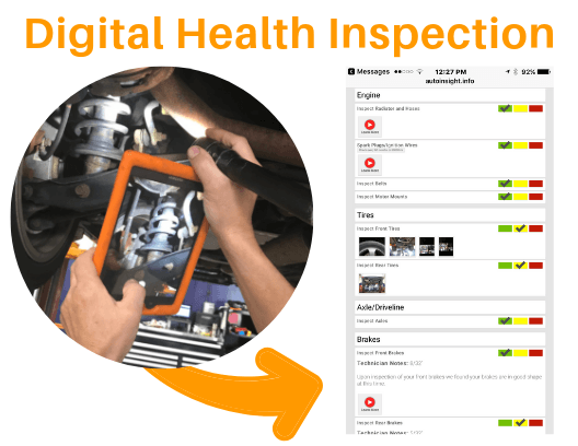 Digital Health Inspection - Craftsman Auto Care