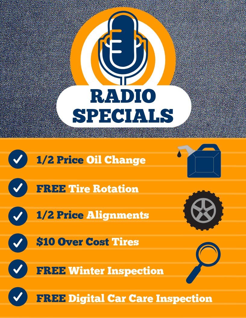 Radio Specials - Craftsman Auto Care