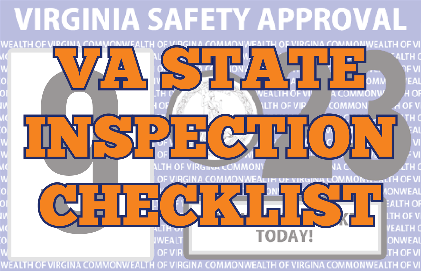 VA State Inspection Checklist